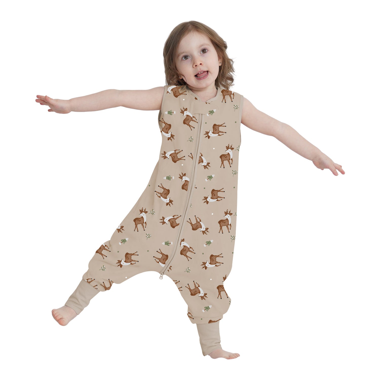 Miracle Baby Sleeping Sack with Feets TOG 0.5 100% Cotton Sleeveless Baby Wearable Blanket Baby Sleeping Bag