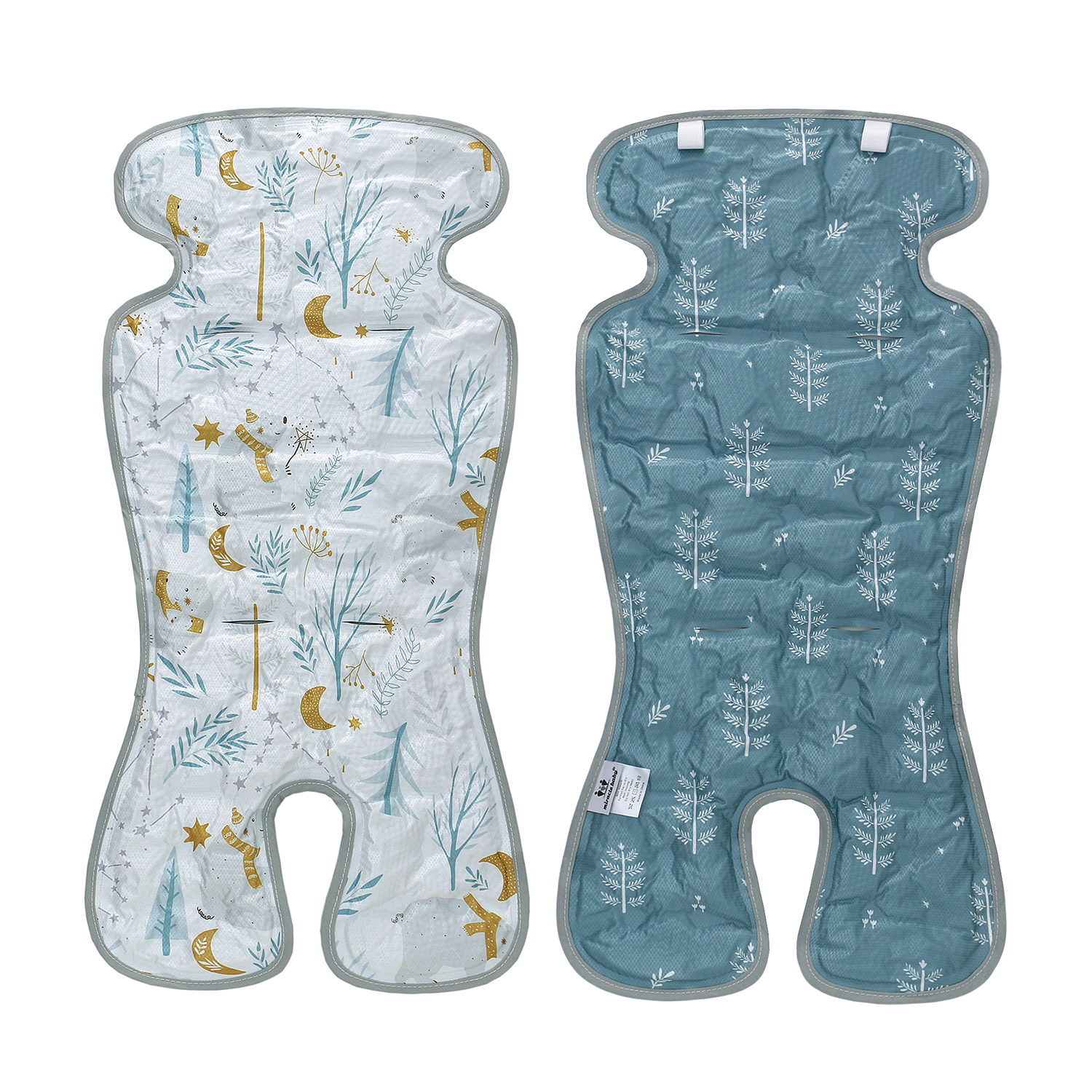 Miracle Baby Gel Car Seat Cooler Pad, Double Sides Universal Stroller Ice Cushion Cooler Mat, Summer Cooling Seat Liner Suitable for Baby Dining Chair, Child Safety Seat,One Pack