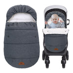 Miracle Baby Universal Footmuff for Prams, Winter Windproof Warm Pram Footmuffs, Baby Bunting Bags for Strollers, Pushchairs, Car Seat, Stroller Sleeping Bag