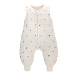 Toddler Sleep Sack with Feet 1.0 Tog Sleep Sack Toddler Sleeping Sack with Legs Baby Sleeping Bag for Early Walkers