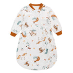 Miracle Baby Sleep Sack, Baby Wearable Blanket with 2-Way Zipper, Long Sleeves Baby Sleeping Bag 1.5 Tog