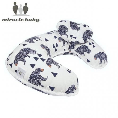 Miracle Baby Babybooper Multi Function Nursing Pillow Maternity Pillow U-Shaped Breastfeeding Pillow Cotton Feeding Waist Support Cushion