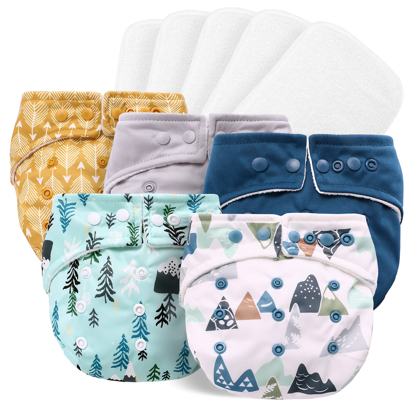 Fashion potty training reusable nappies